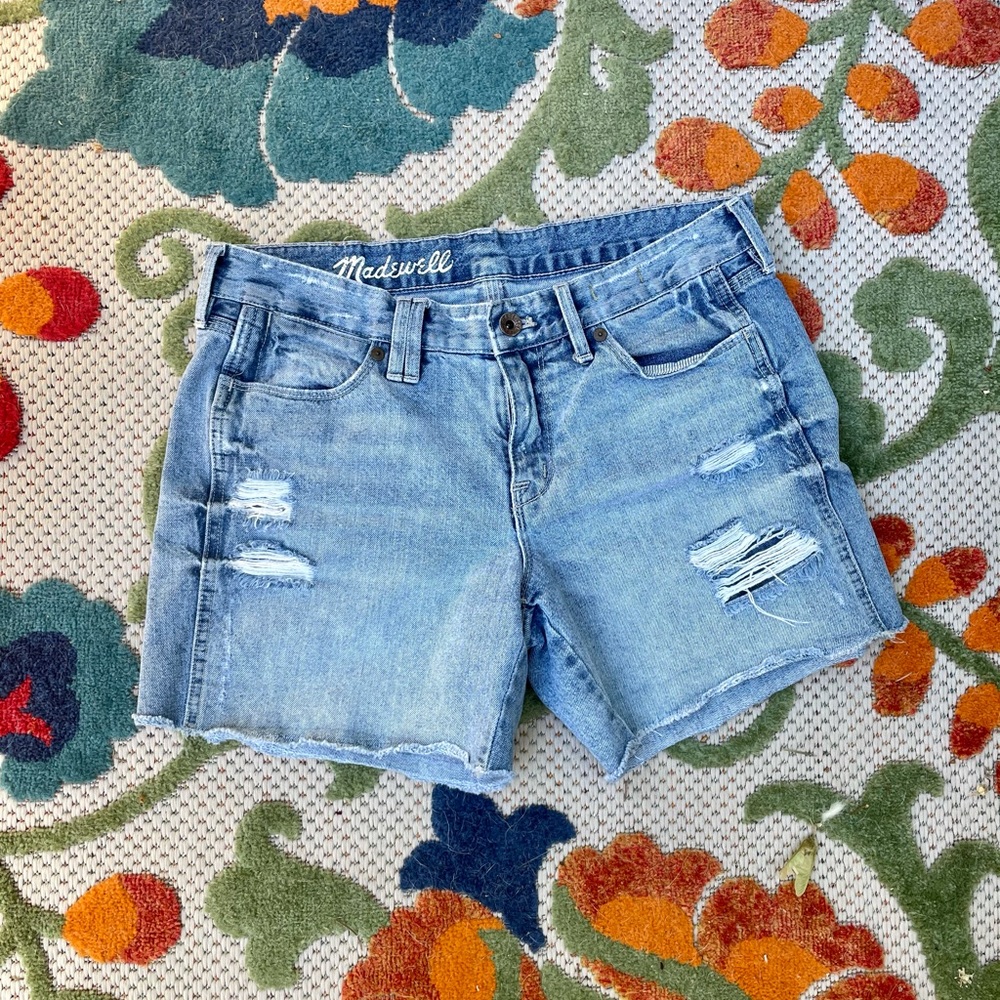 Madewell Jean shorts 👏